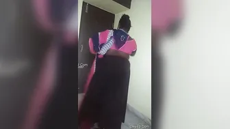 Desi Wife Getting Dressed After Wild Morning Session With Me