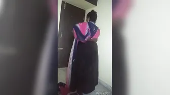 Desi Wife Getting Dressed After Wild Morning Session With Me