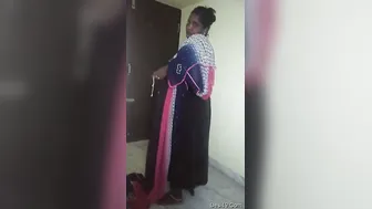 Desi Wife Getting Dressed After Wild Morning Session With Me