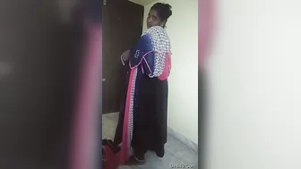 Desi Wife Getting Dressed After Wild Morning Session With Me