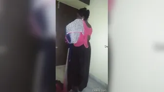 Desi Wife Getting Dressed After Wild Morning Session With Me