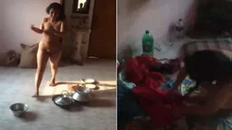 Call Girl Getting Dressed After Wild Session With Audio