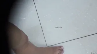 Busty Bhabhi Soaping Up Her Curves During Private Bath Time