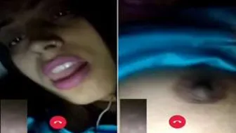 Married Bhabhi On Video Call Exposing Herself Showing Everything