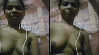 Cheating Wife Showing Pussy And Tits To Brother In Law On Video