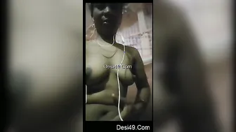 Cheating Wife Showing Pussy And Tits To Brother In Law On Video