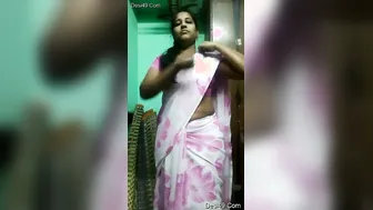 Hot Desi Girl Undressing Slowly Showing Off Her Sexy Body At Home