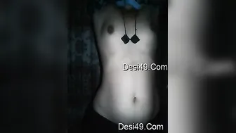 Young Desi Slut Exposing Tight Pussy And Perky Tits On Camera Solo