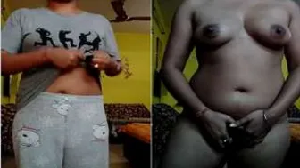 Naughty GF Recording Herself Completely Nude Part Four