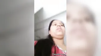 Innocent GF Shyly Flashing Her Perky Boobs For Him