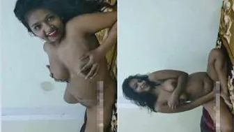 Beautiful GF Stripping Completely Nude On Video Call