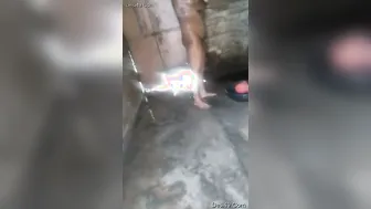 Married Bhabhi Bathing Herself Secretly Filmed By Her Hubby