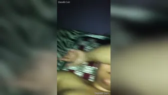 Husband Recording His Tamil Wife's Bouncing Boobs On His Phone