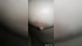 Newly Married Wife Letting Husband Film Her Tits And Tight Pussy
