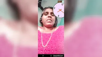 Mature Bhabhi Exposing Her Big Milky Tits On Private Video Call