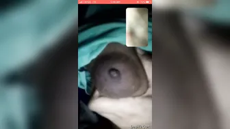 My GF Teasing Me Exposing Her Big Soft Tits At Home