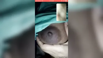 My GF Teasing Me Exposing Her Big Soft Tits At Home