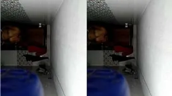 Indian Wife Bathing Caught On Hidden Camera Without Knowing It