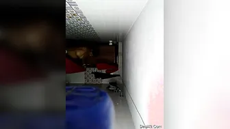 Indian Wife Bathing Caught On Hidden Camera Without Knowing It