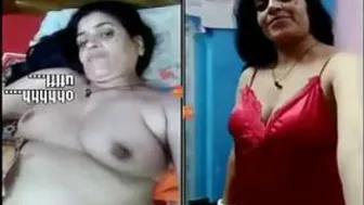 Married Woman Recording Her Nude Body Alone In Bedroom Secretly
