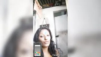 Cute Desi Girl Exposing Her Boobs Live During Our Video Chat