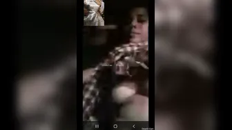 My Indian GF Flashing Her Perky Boobs On Our Video Call