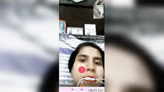 GF Showing Her Big Tits And Dripping Pussy On Video