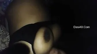 Horny Bengali Wife Showing Off Her Massive Tits On Camera