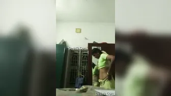 Tamil Bhabhi Getting Caught Changing Clothes On Hidden Camera