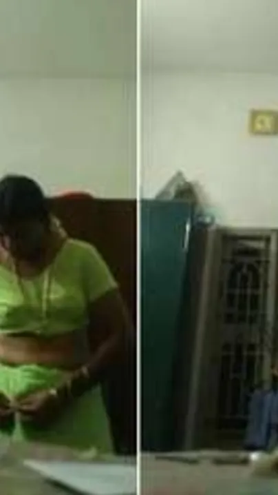 Tamil Bhabhi Getting Caught Changing Clothes On Hidden Camera