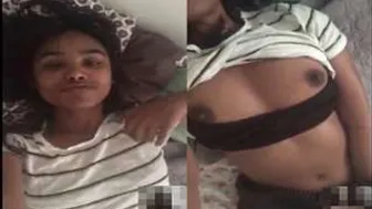 Horny GF Showing Pussy And Tits On Video Call Tonight