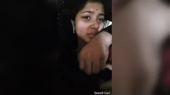 Boyfriend Capturing His GF's Perfect Tits Up Close
