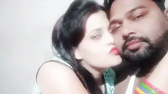 Young Desi Couple Getting Romantic And Wild Together In Bedroom