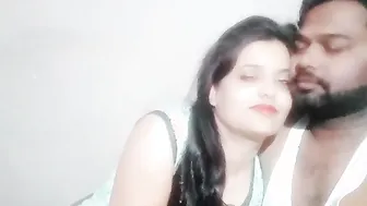 Young Desi Couple Getting Romantic And Wild Together In Bedroom