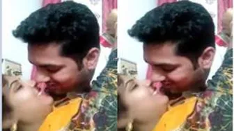 Bhabhi Kissing Her Devar Passionately When Nobody Else Is Home