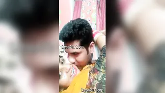 Bhabhi Kissing Her Devar Passionately When Nobody Else Is Home