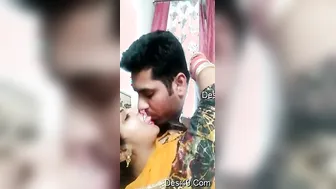 Bhabhi Kissing Her Devar Passionately When Nobody Else Is Home