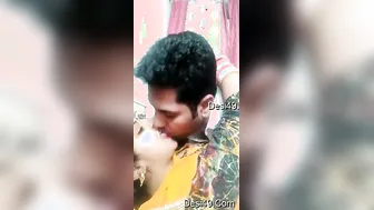 Bhabhi Kissing Her Devar Passionately When Nobody Else Is Home