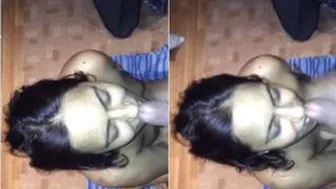 Cute GF Taking Her Boyfriends Load All Over Her Pretty Face