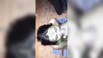 Cute GF Taking Her Boyfriends Load All Over Her Pretty Face