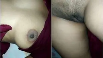 My Desi Wife Showing Her Boobs And Pussy While I Film Everything