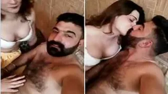 Desi Couple Kissing And Getting Handsy Together In Private Room