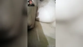 My Horny Desi Wife Teasing With Her Massive Tits On Video Call
