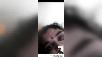 Desi Milf Aunty Teasing Me With Her Big Boobs During Video Call
