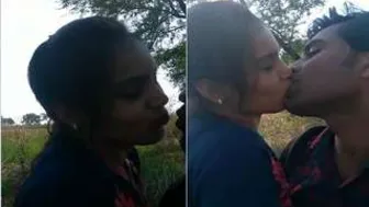 Desi Lovers Recording Themselves Kissing And Getting Naughty At Home