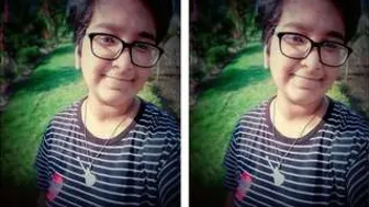 Cute Village Girl Stripping Down Filming Nude Selfie Privately