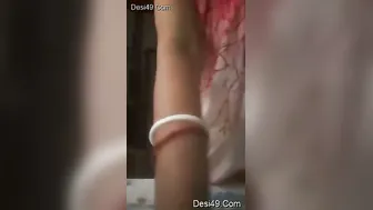 Married Boudi Getting Naked Recording Herself At Home Part 2