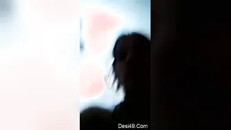 Horny Bhabhi Masturbating And Bathing Recording Herself Alone