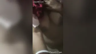 Horny Married Boudi Stripping Naked Filming Herself At Home