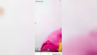 Cheating Wife Showing Her Tight Pussy To Lover On Late Night Call